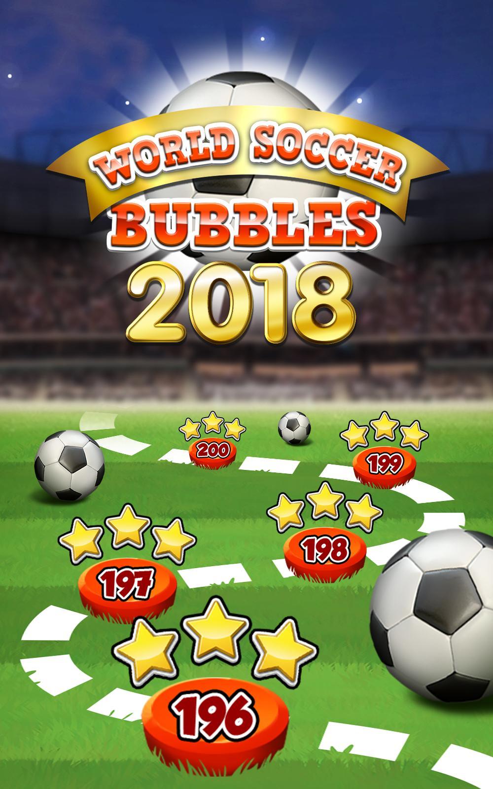 Ảnh chụp màn hình World Soccer Bubbles 2018