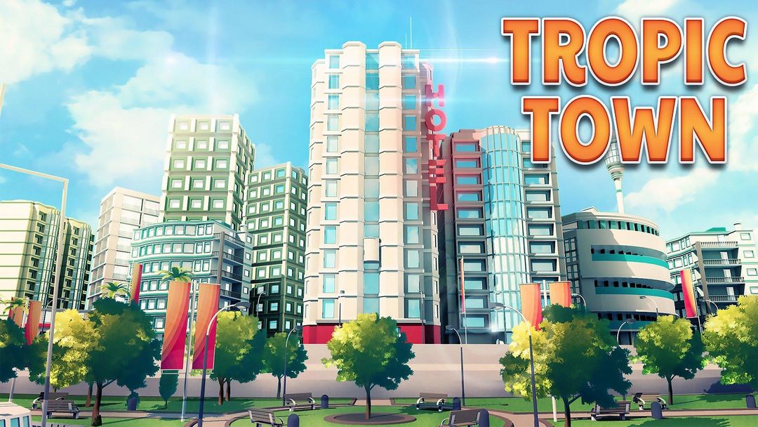 Screenshot of Town Building Games: Tropic Ci