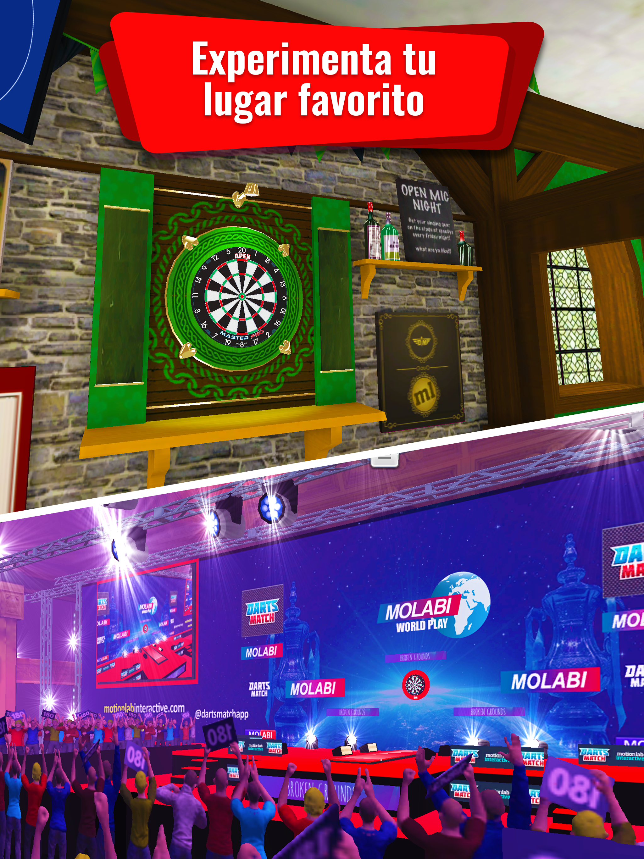 Captura de Pantalla del Juego Darts Match Live!