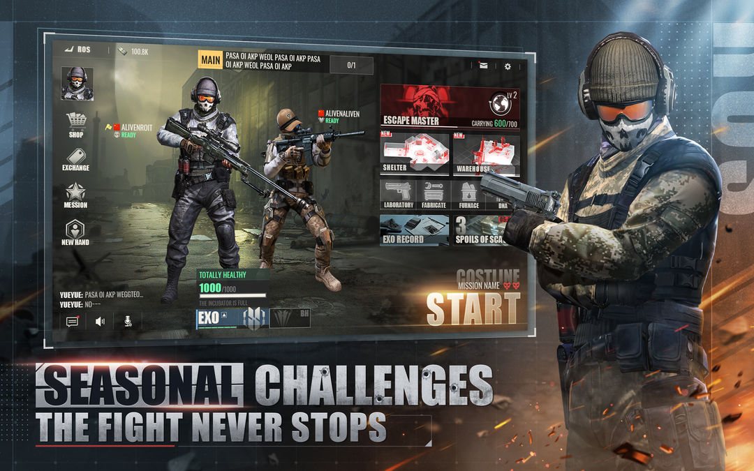 Screenshot of Rules of Survival 2.0