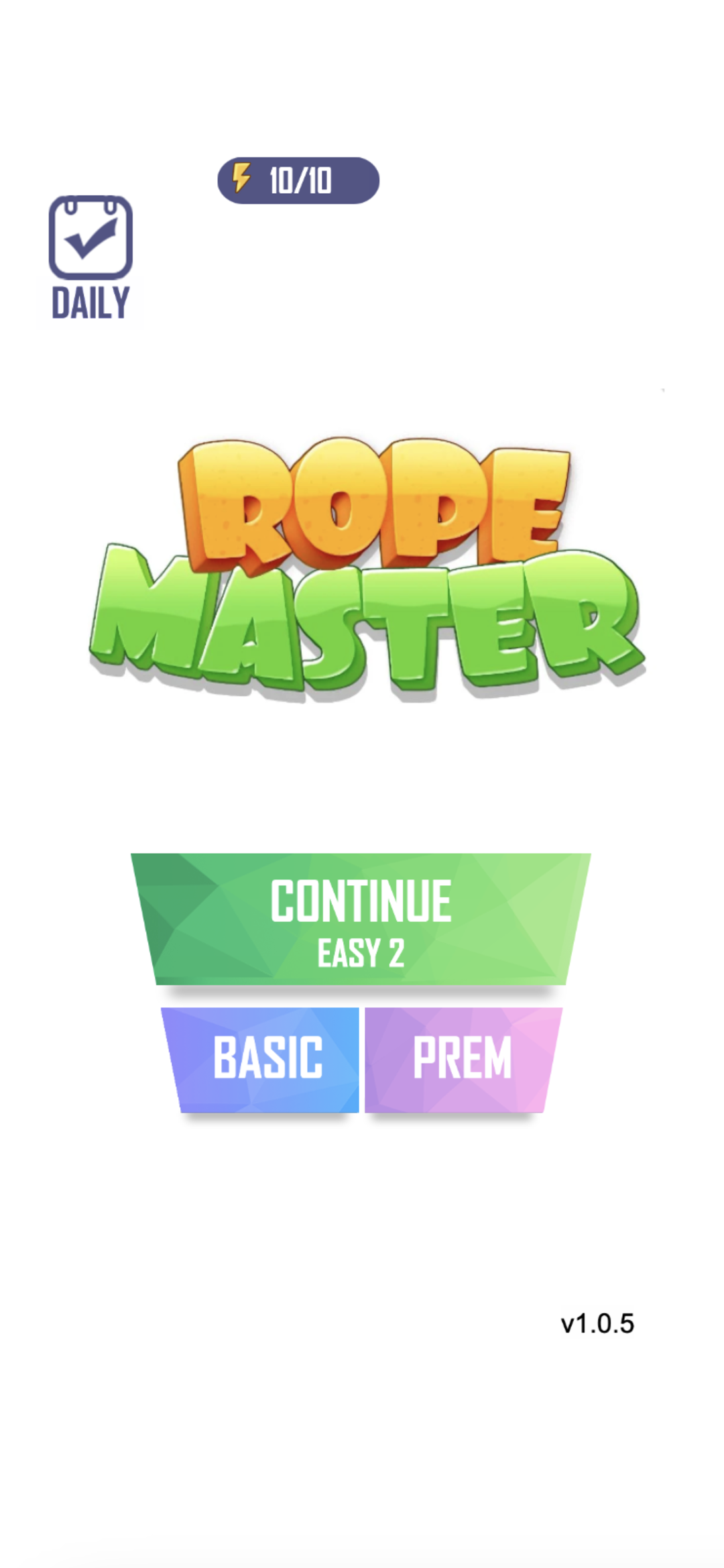 Rope Master Game Screenshot