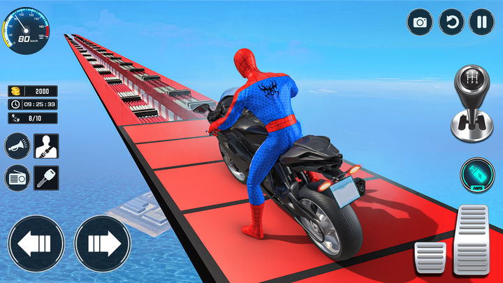 Screenshot 1 of 摩托車賽車 3D：自行車遊戲 1.24