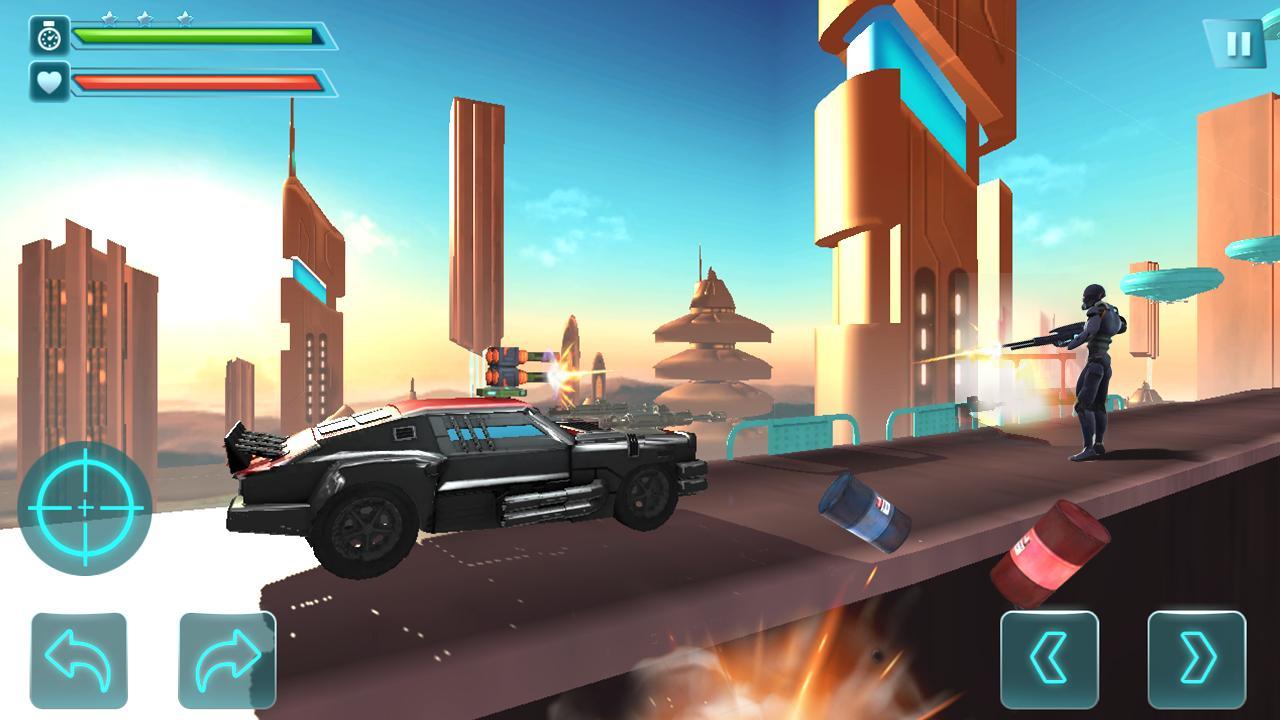 Car Shooting Game Rivals Rage Game Screenshot