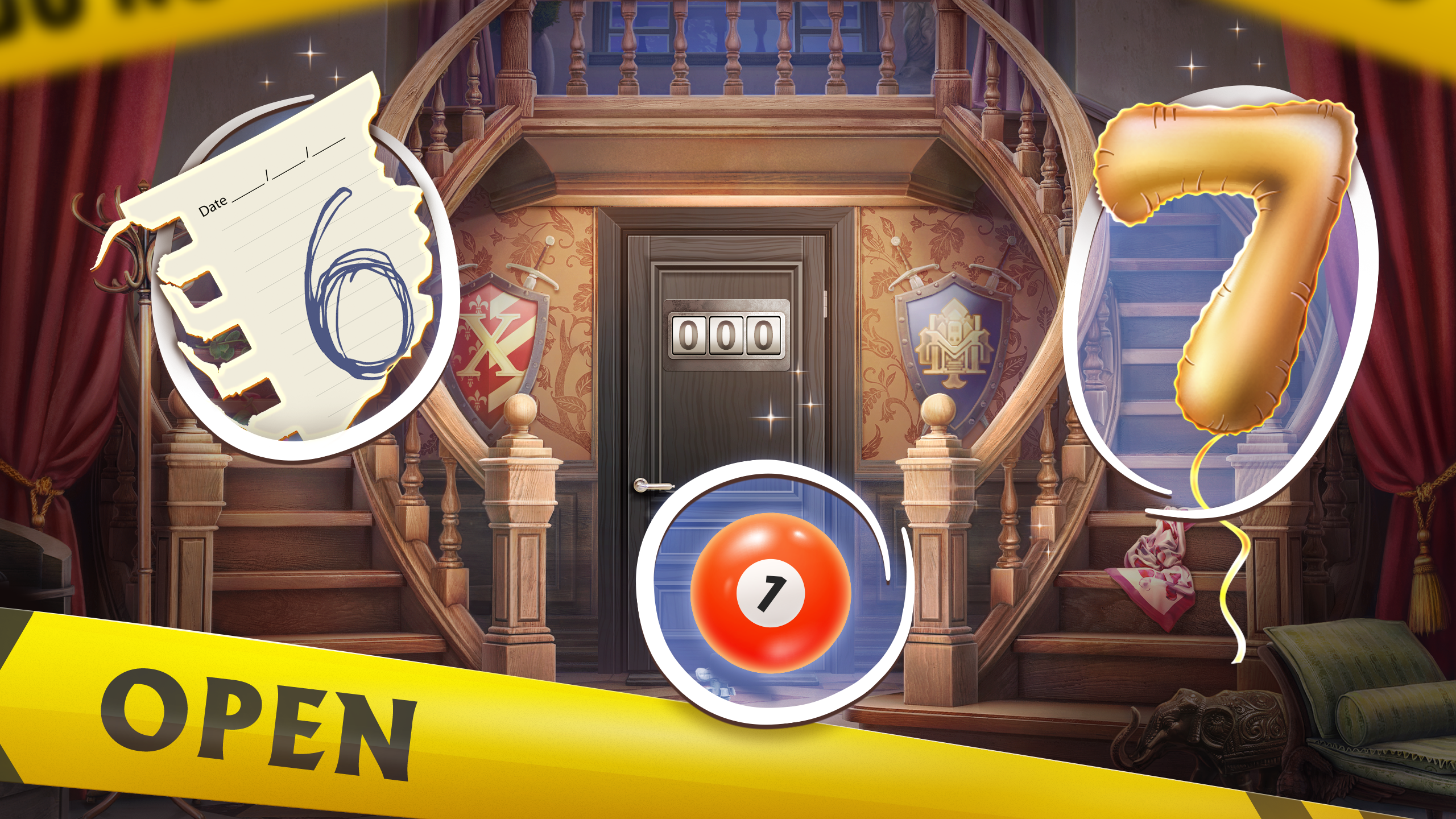 Screenshot of Mystery Manor: hidden objects