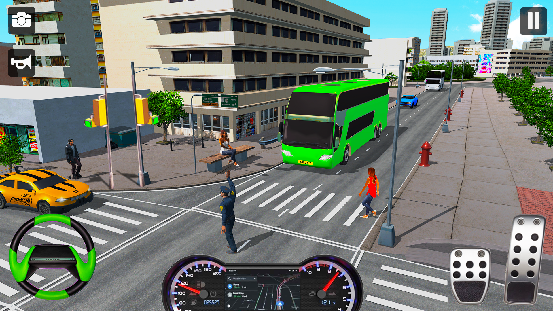 Coach Bus Games Bus Simulator Game Screenshot