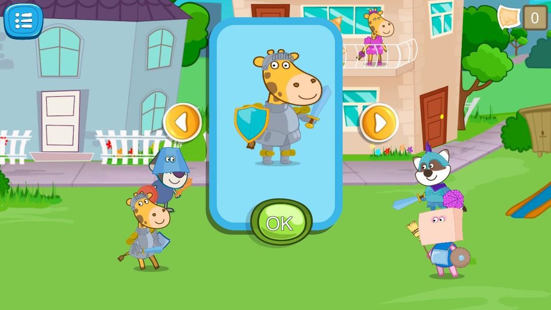 Screenshot of Hippo: Fairy Tale Knights