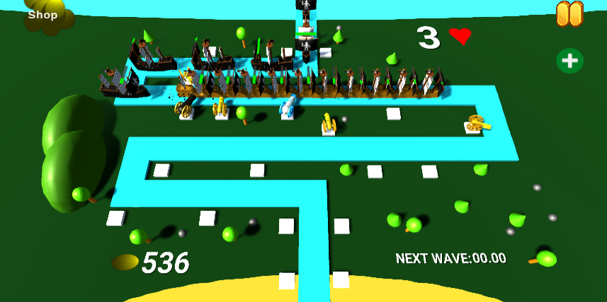 Pirates Invasion ภาพหน้าจอเกม