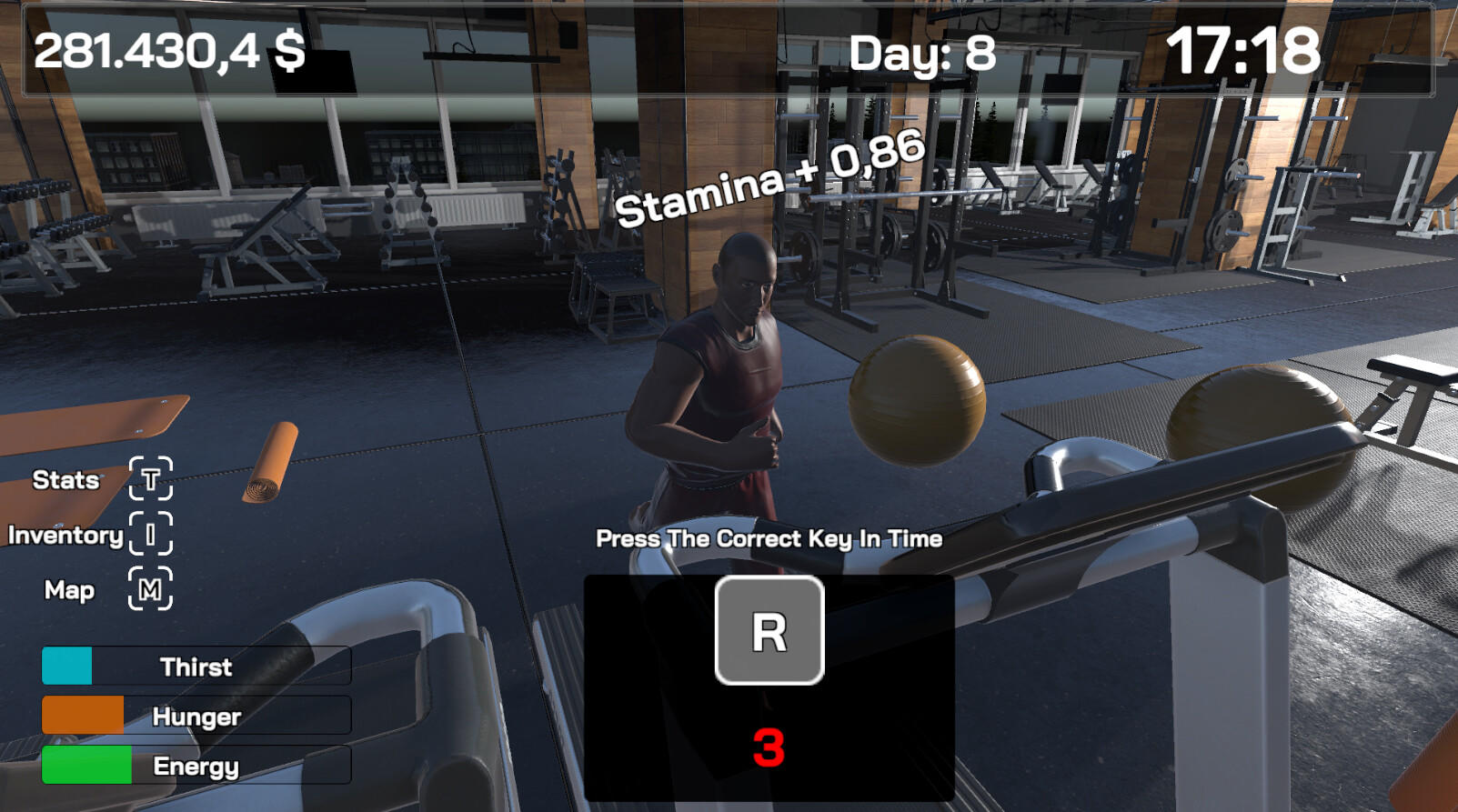 Screenshot of Road To Champion: Boxing Simulator