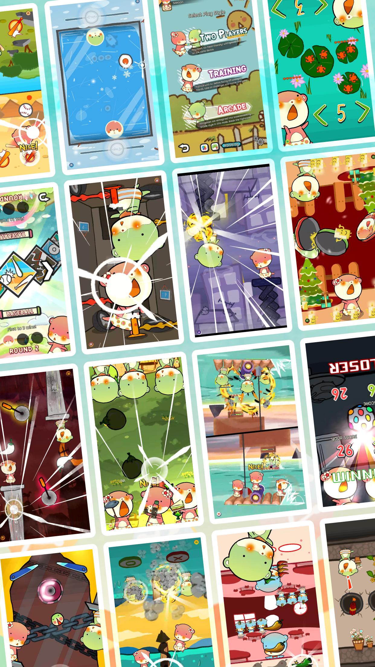 Cuplikan Layar Game Duel Otters