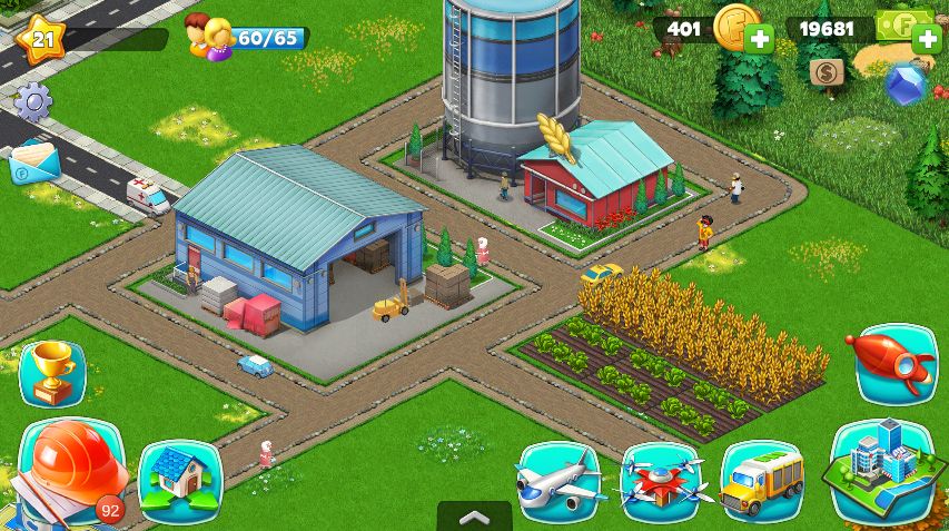 Mega Farm 게임 스크린 샷