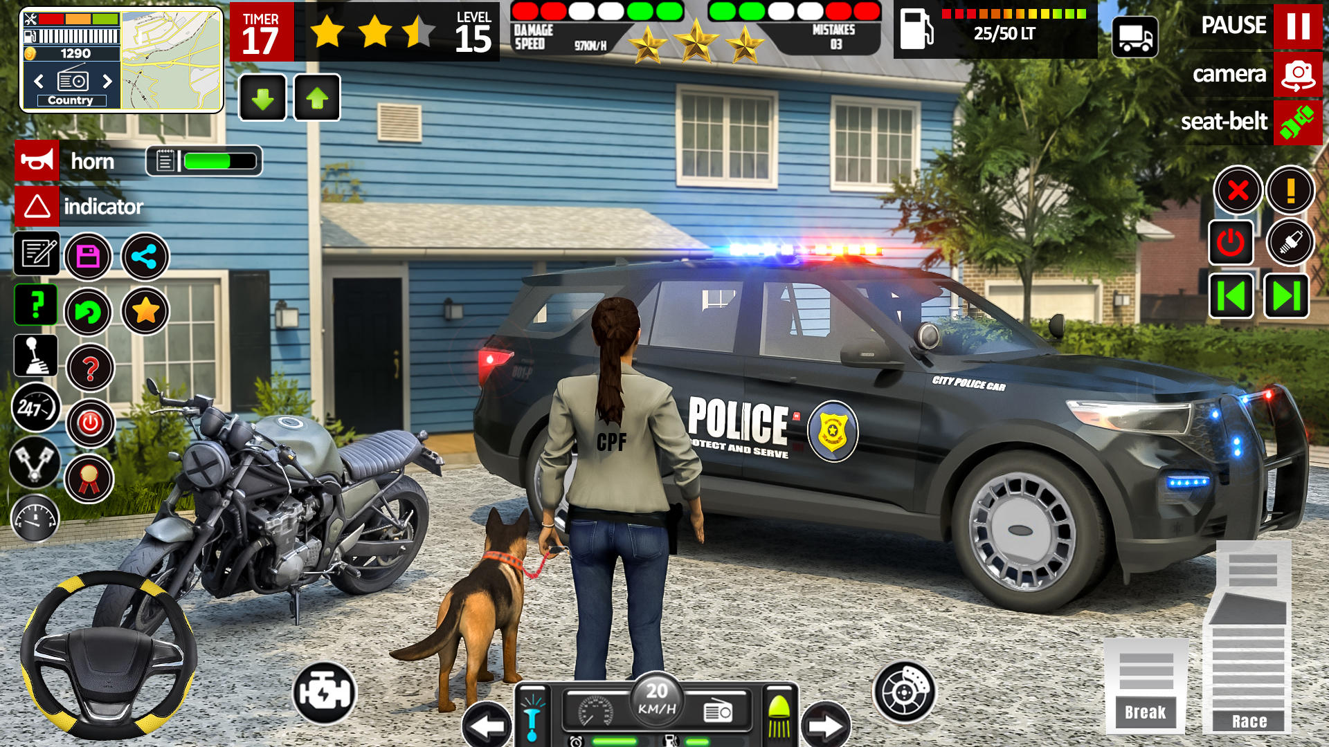 Скриншот игры City Police Simulator: Cop Car