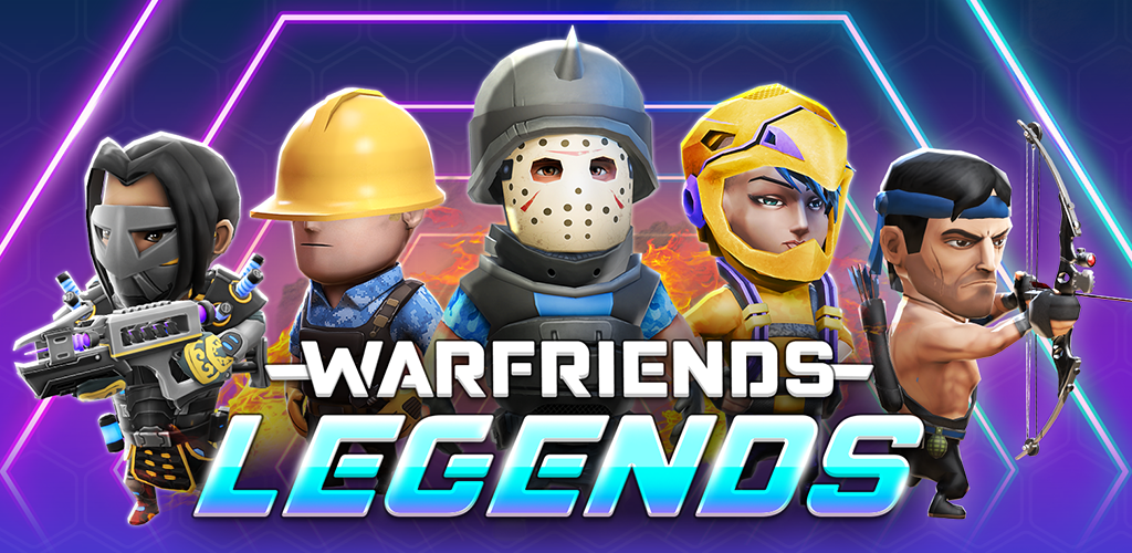 Banner of WarFriends Legends PvP Shooter 