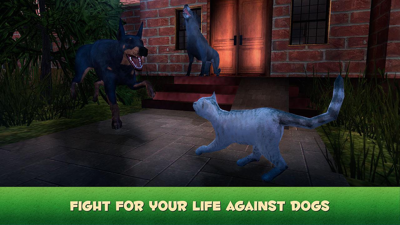 Home Cat Survival Simulator 3D Game Screenshot