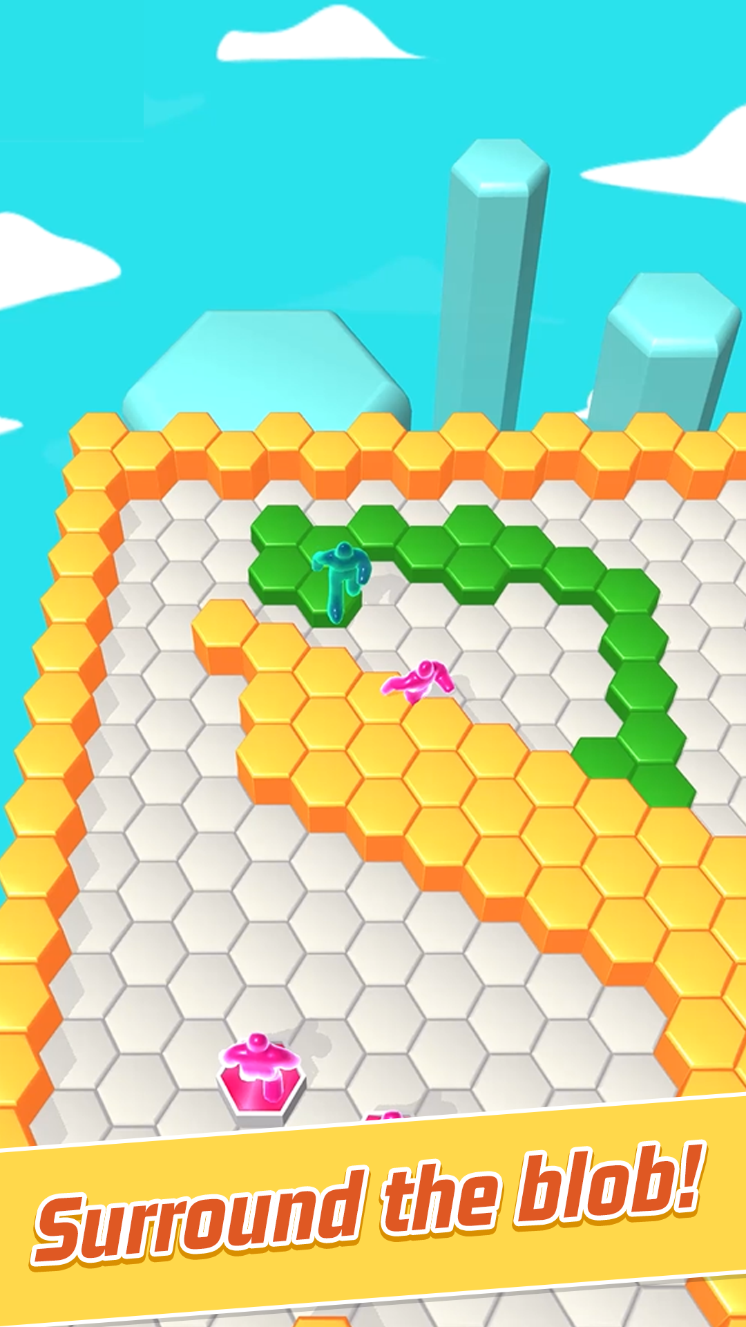 Screenshot of Crowd Blob