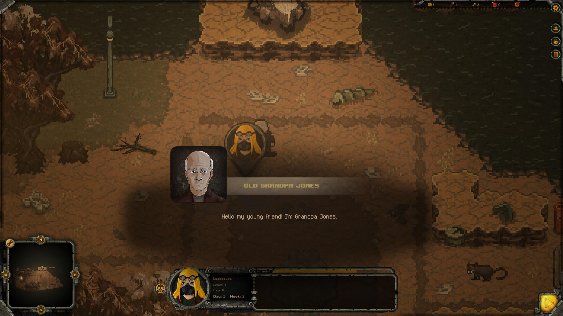 Screenshot of Saghala: Heroes of the Last World