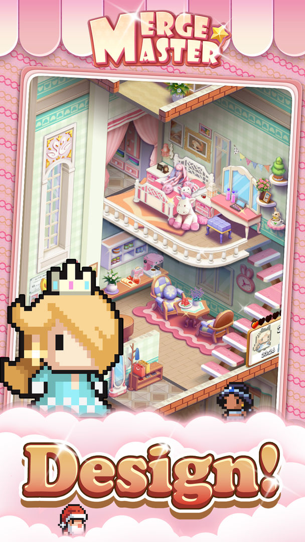 Screenshot of Merge Mall Town: Decorate Home, Classic Idle Game