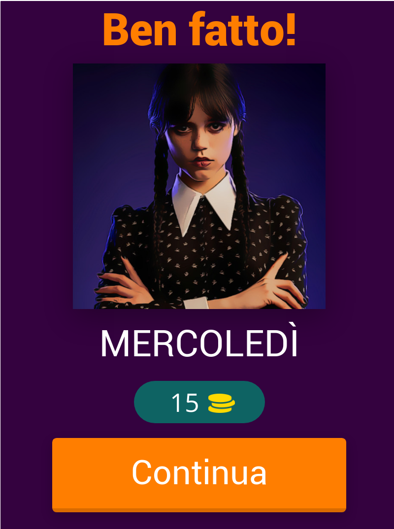 Screenshot of MERCOLEDÌ ADDAMS