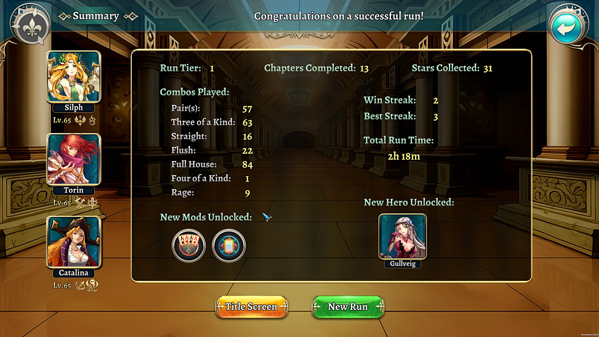Eternal Dreams: Poker RPG Game Screenshot