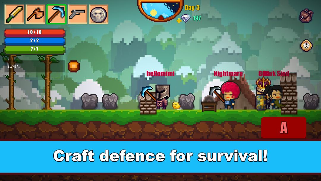 Pixel Survival Game 2 screenshot game