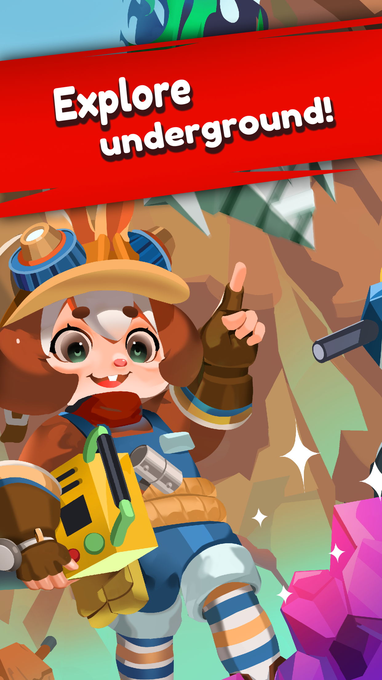 Cuplikan Layar Game Merge Drills (Idle and Merge Game)