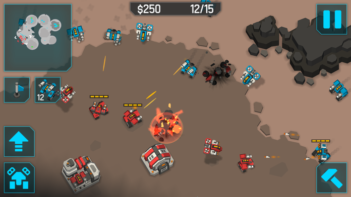 MechCom 3 - 3D RTS Game Screenshot