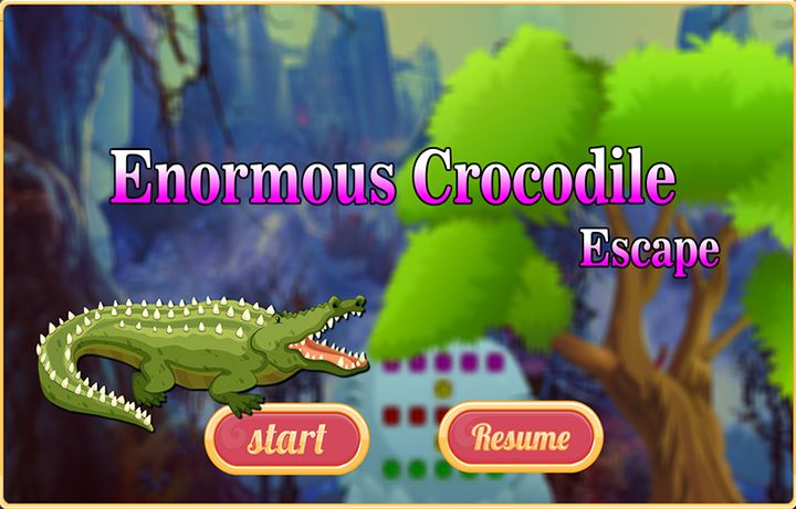 Screenshot 1 of Free New Escape Game 66 Enormous Crocodile Escape 