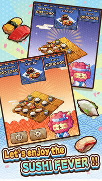 Cuplikan Layar Game Sushi Doujou
