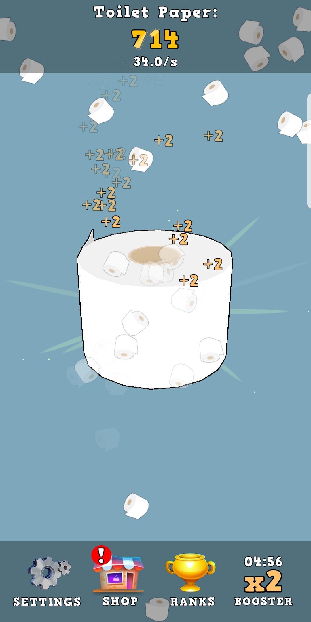 Toilet Paper Clicker Infinite Idle Game android iOS apk download for