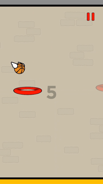 Captura de Tela do Jogo Flappy Dunk