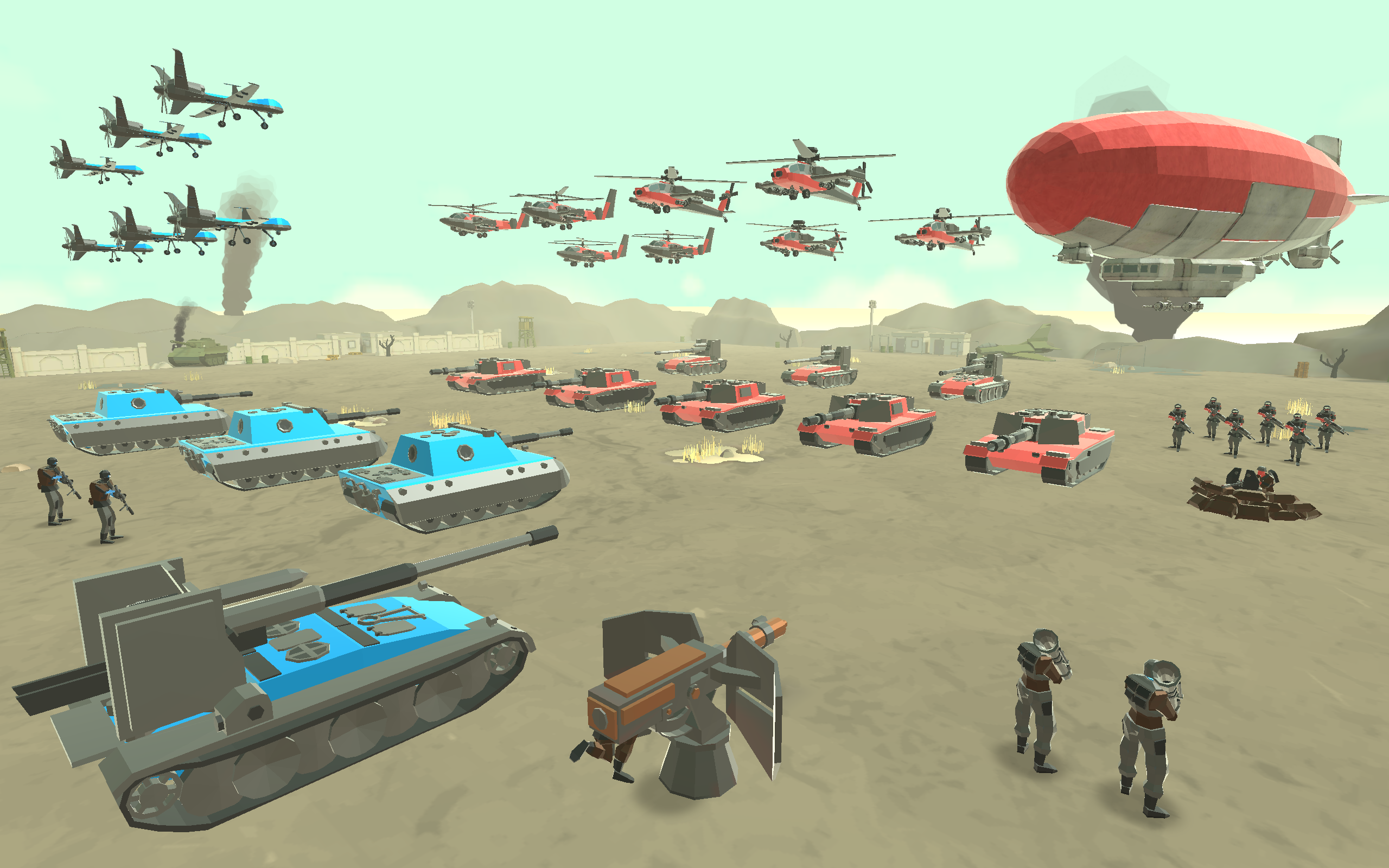 Скриншот игры Army Battle Simulator