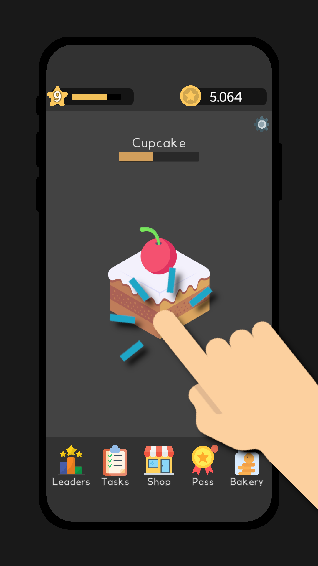 Cuplikan Layar Game Idle Cookies Clicker Tycoon