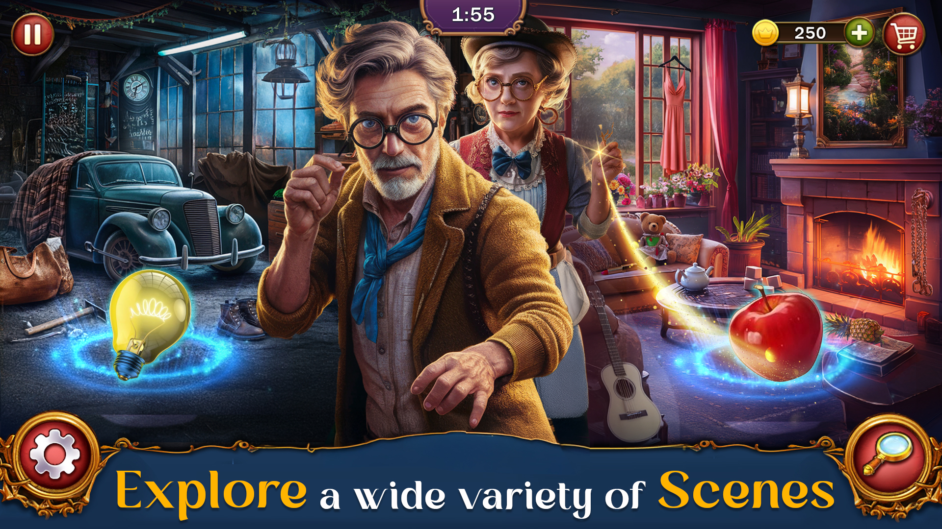 Hidden Object: Forgotten Quest Game Screenshot