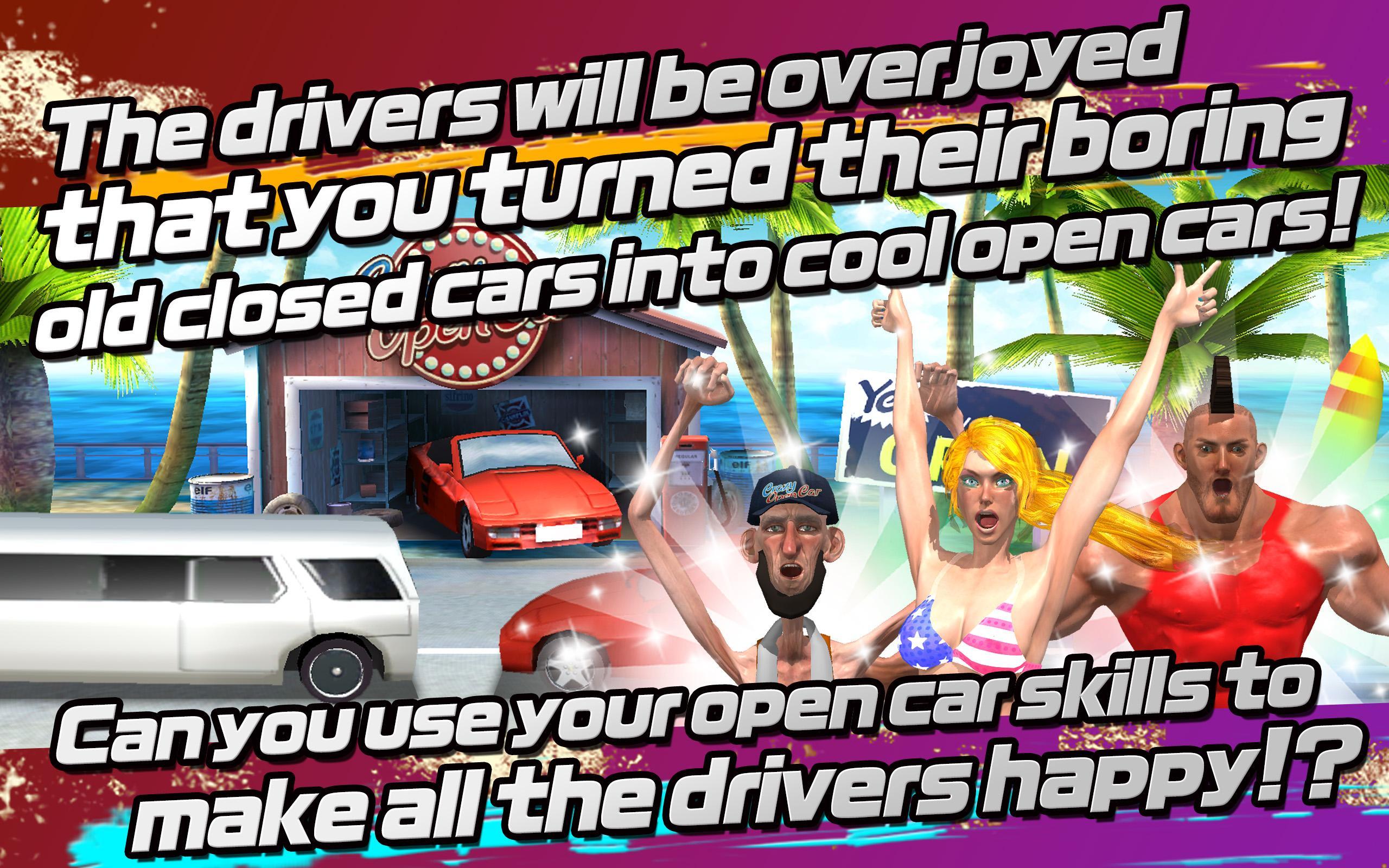 Crazy Open Car Game Screenshot