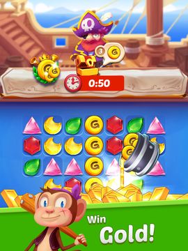 Gems Crush - Match 3 Jewels Ga Game Screenshot