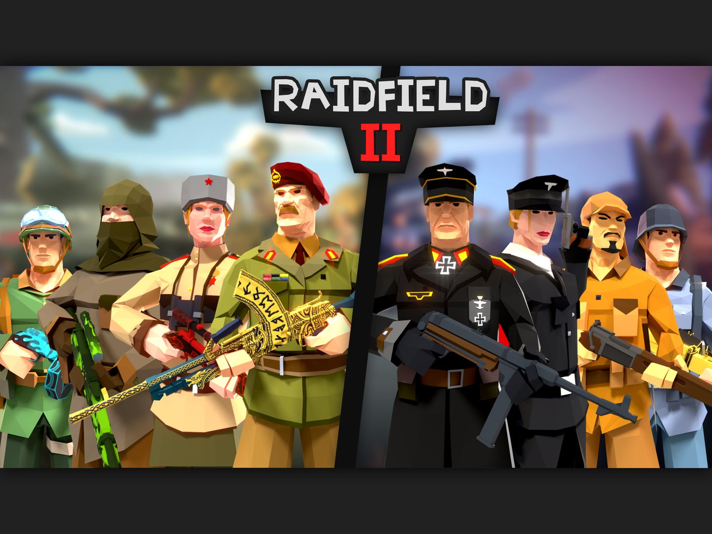 Screenshot of Raidfield 2 - Online WW2 Shoot