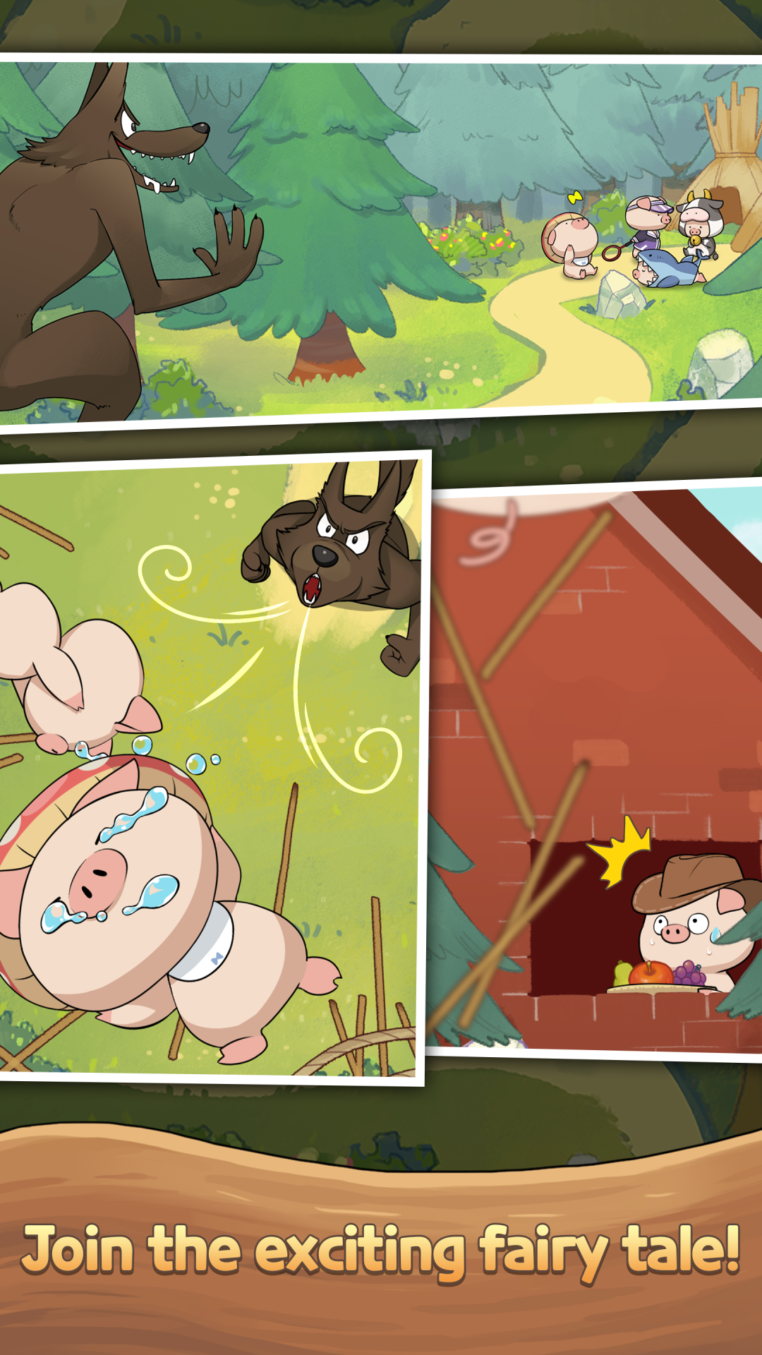 Piglet's Slidey Picnic Game Screenshot