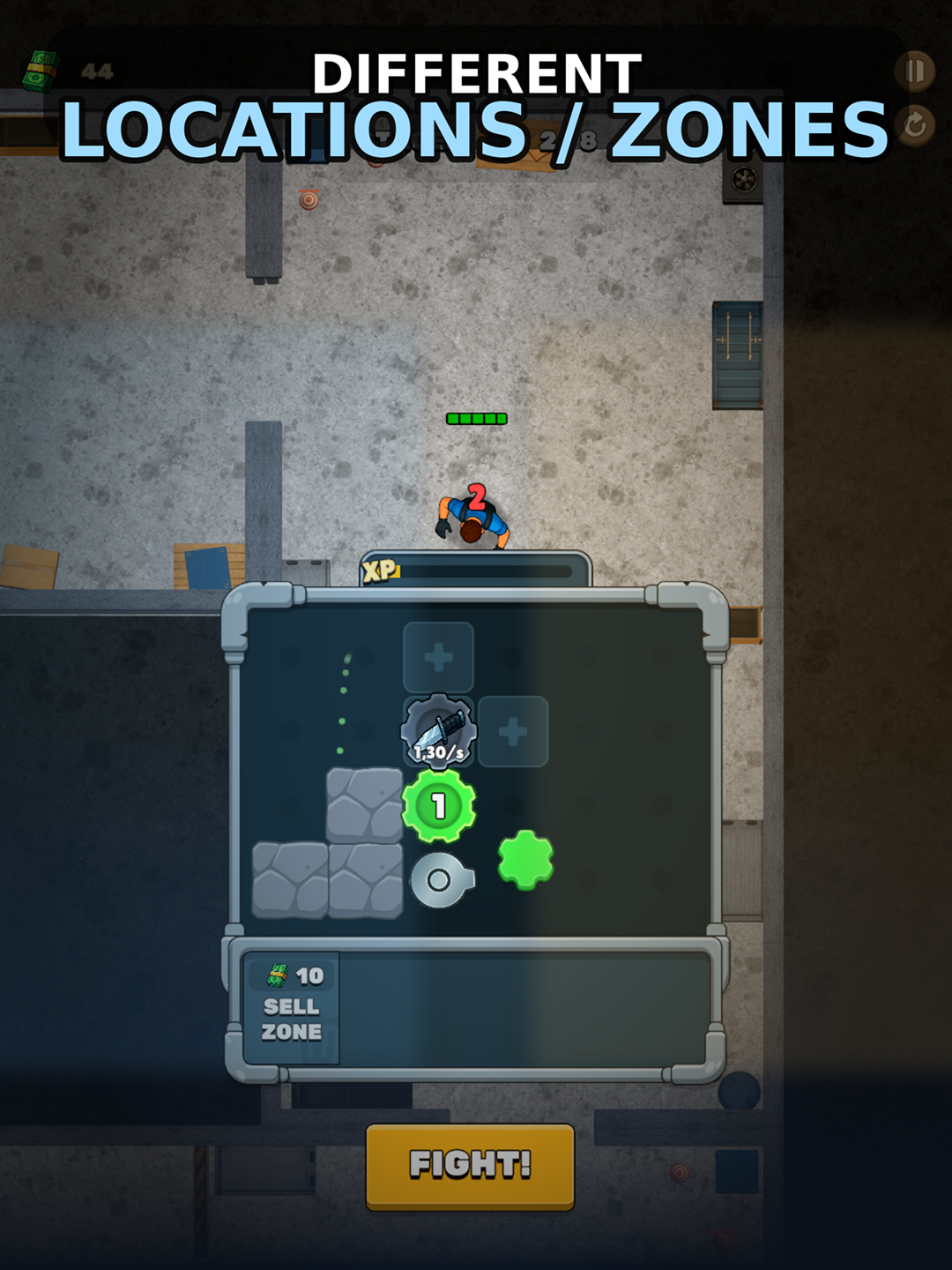 Gear Wars Game Screenshot