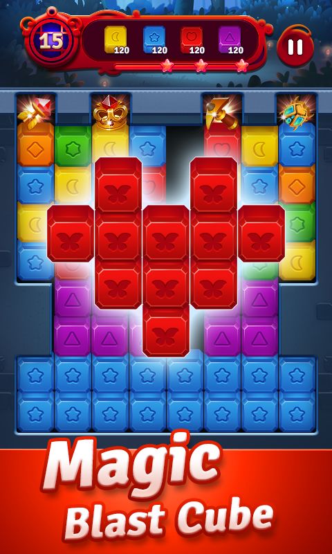 Screenshot of Magic Blast - Cube Puzzle Game