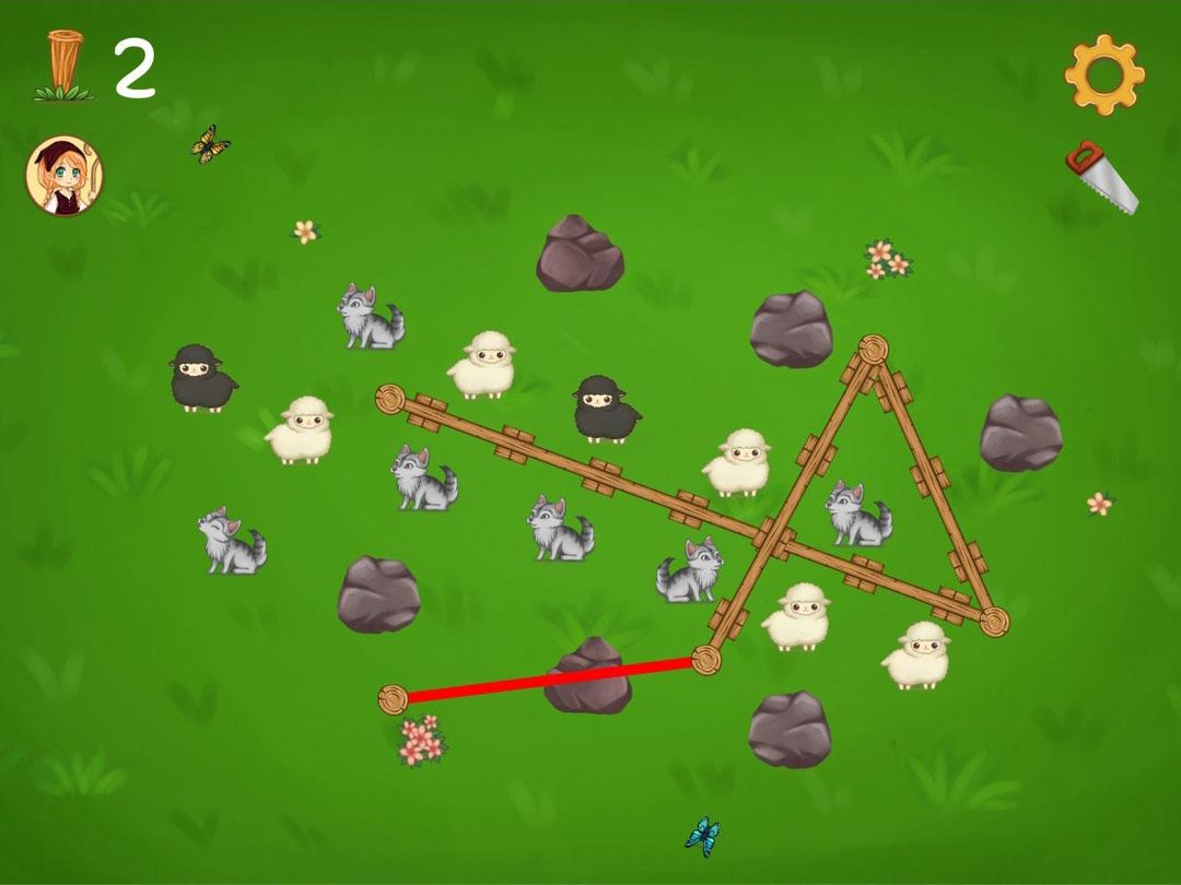 Screenshot of Keep Sheep Safe!