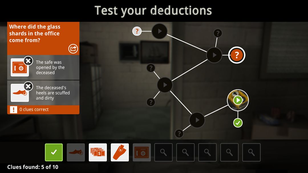 Screenshot of The Trace: Murder Mystery Game
