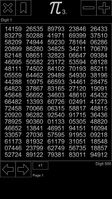 Screenshot of Memorize Pi Digits - 3.14π