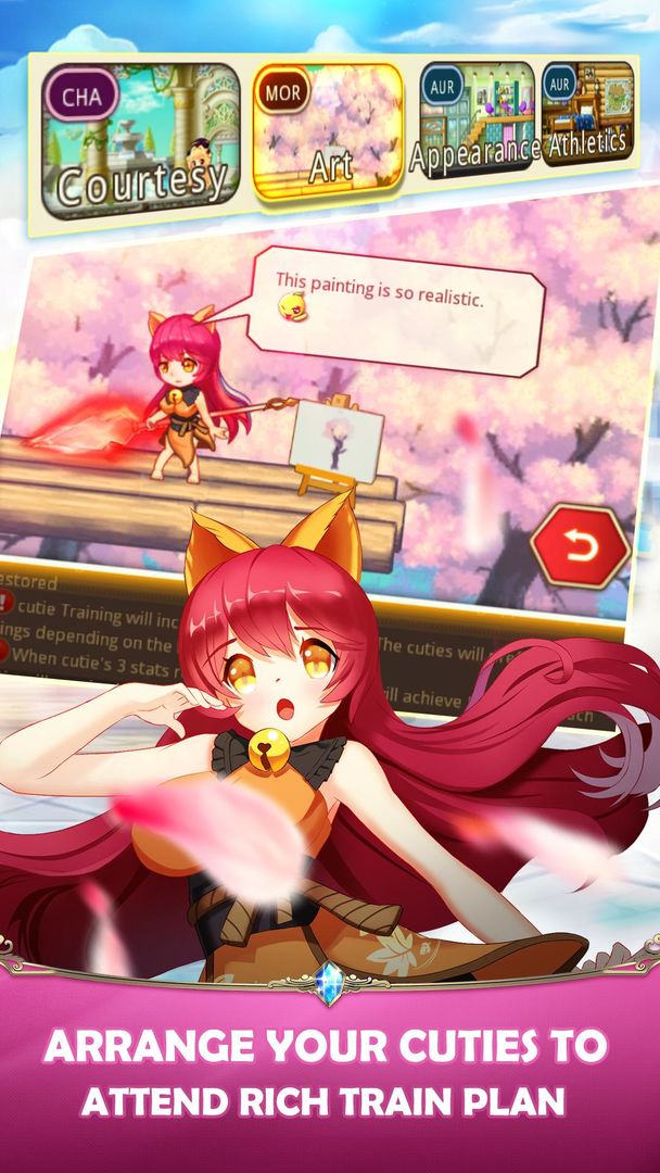 Cutie Raid - Angels Tale screenshot game