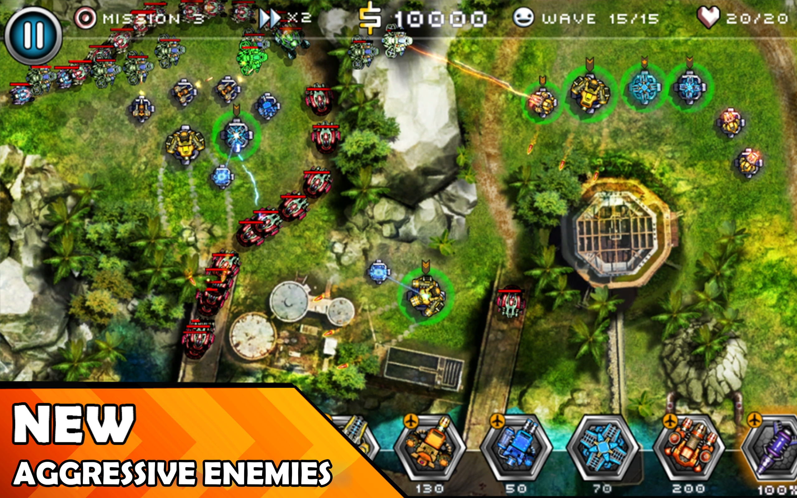 Tower Defense Zone 2 Game Screenshot
