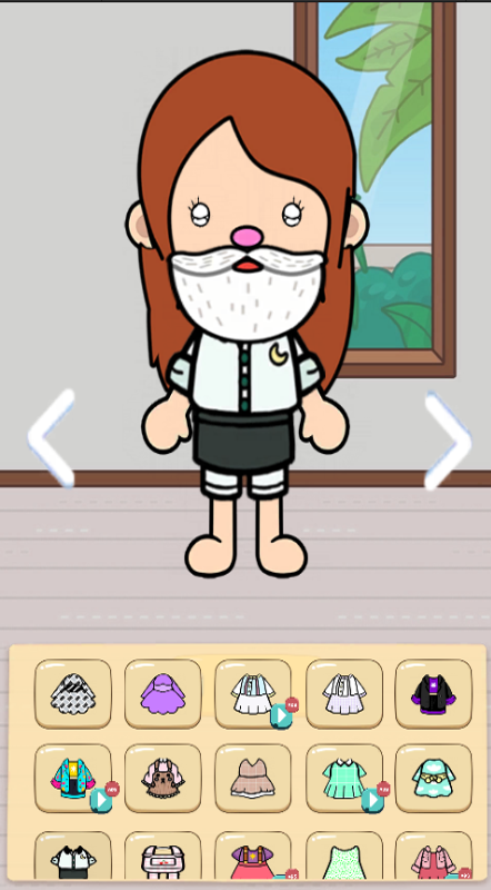 toca boca dress up games