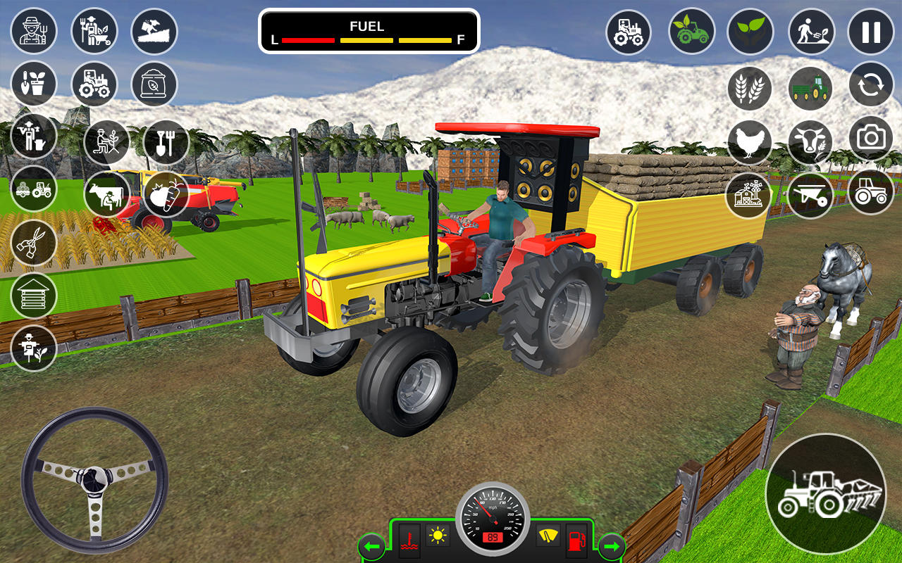 Screenshot of Tractor Games - Farming Games