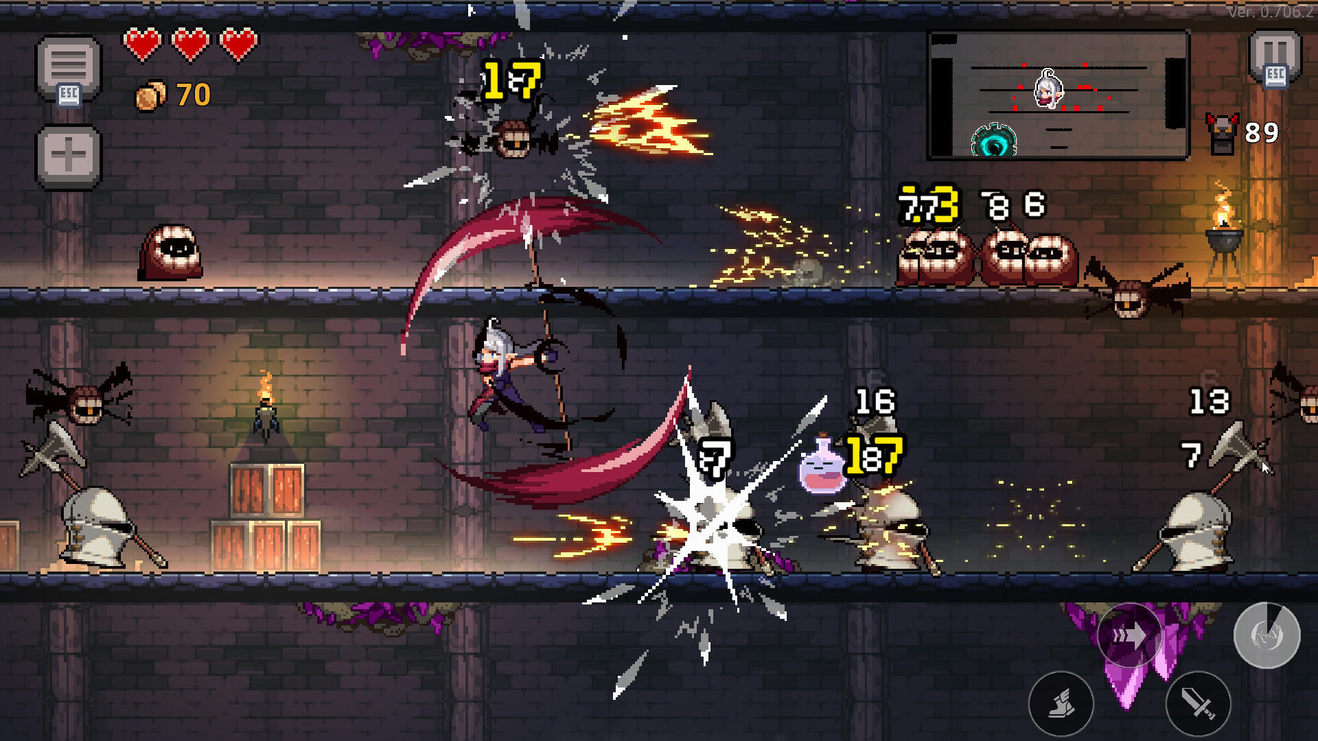 DUNGEON SLASHER screenshot game