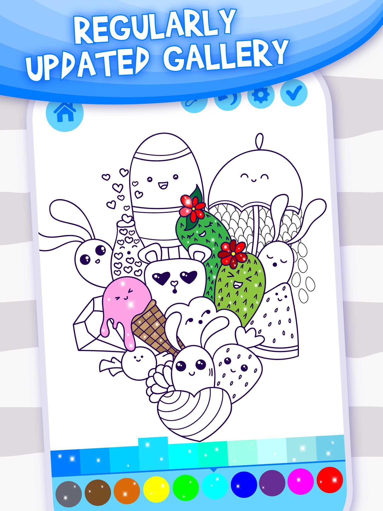 Screenshot of Doodle Coloring Book for Kids