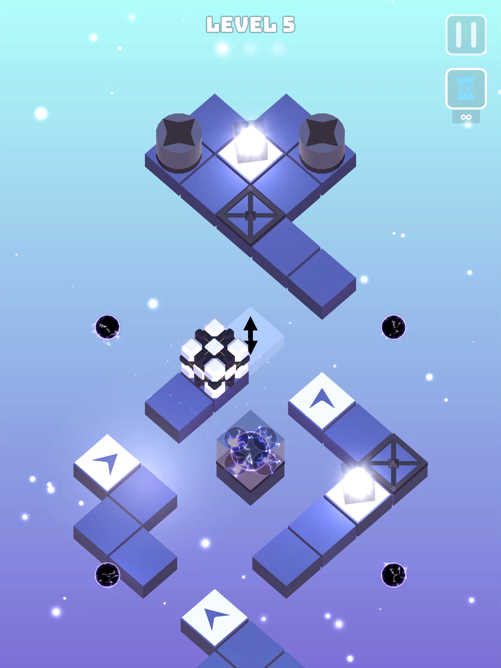 Screenshot of Cube Flip: Puzzle Action