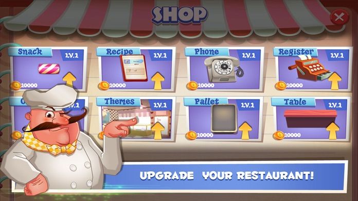 Screenshot of Papa's Ice Cream Shop