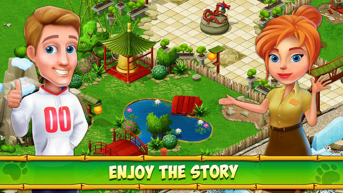 Cuplikan Layar Game Family Zoo: The Story